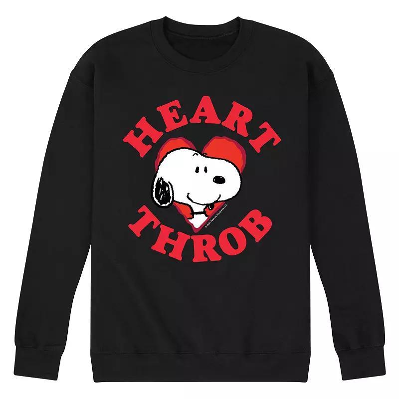 Mens Peanuts Heartthrob Sweatshirt Product Image