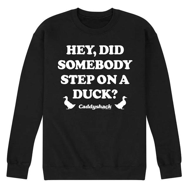 Mens Caddy Shack Step On A Duck Fleece Sweatshirt Blue Product Image