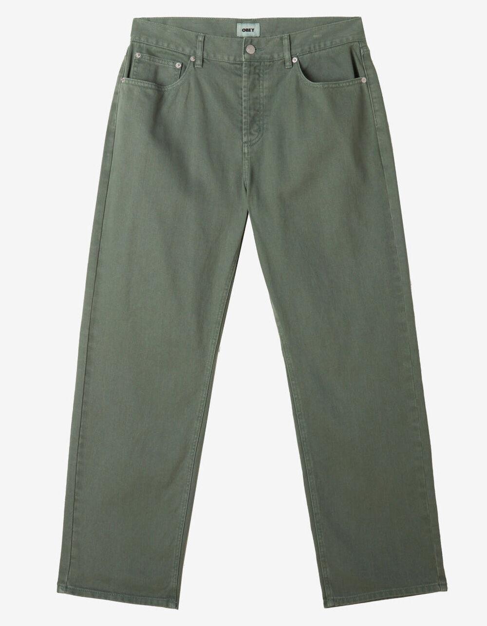 OBEY Hardwork Mens Pigment Denim Work Pants Product Image