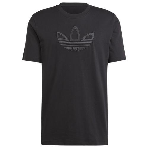 adidas Originals Mens Outline T-Shirt - Black/White Product Image