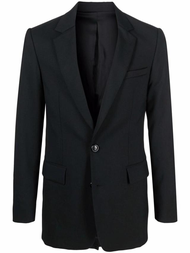 Single-breasted Blazer In Black Product Image