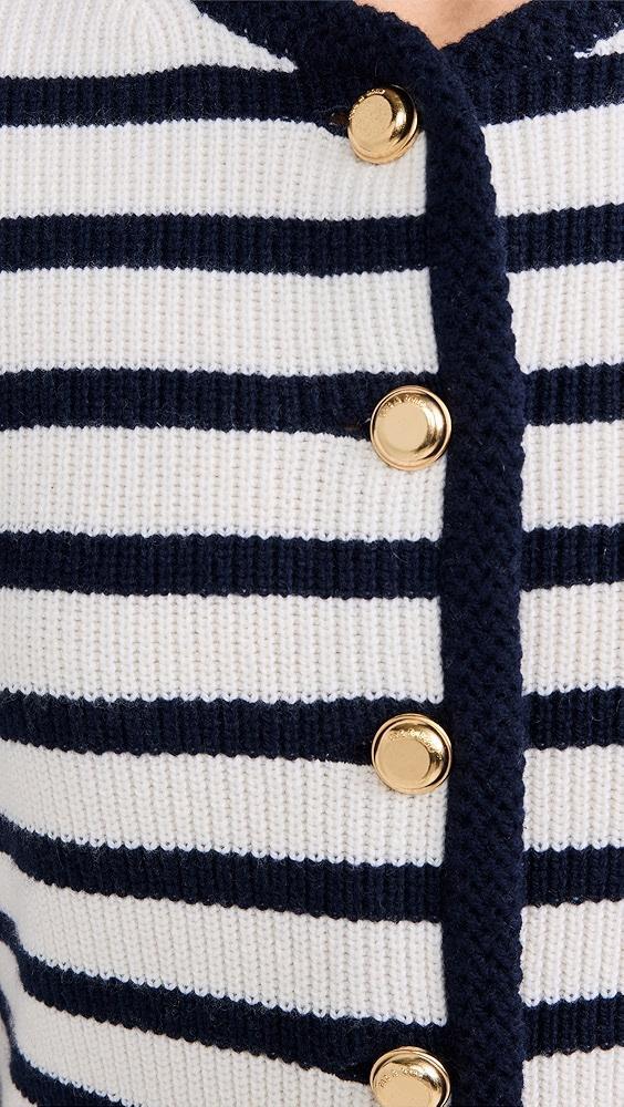 rag & bone Nancy Long Stripe Cardigan | Shopbop Product Image