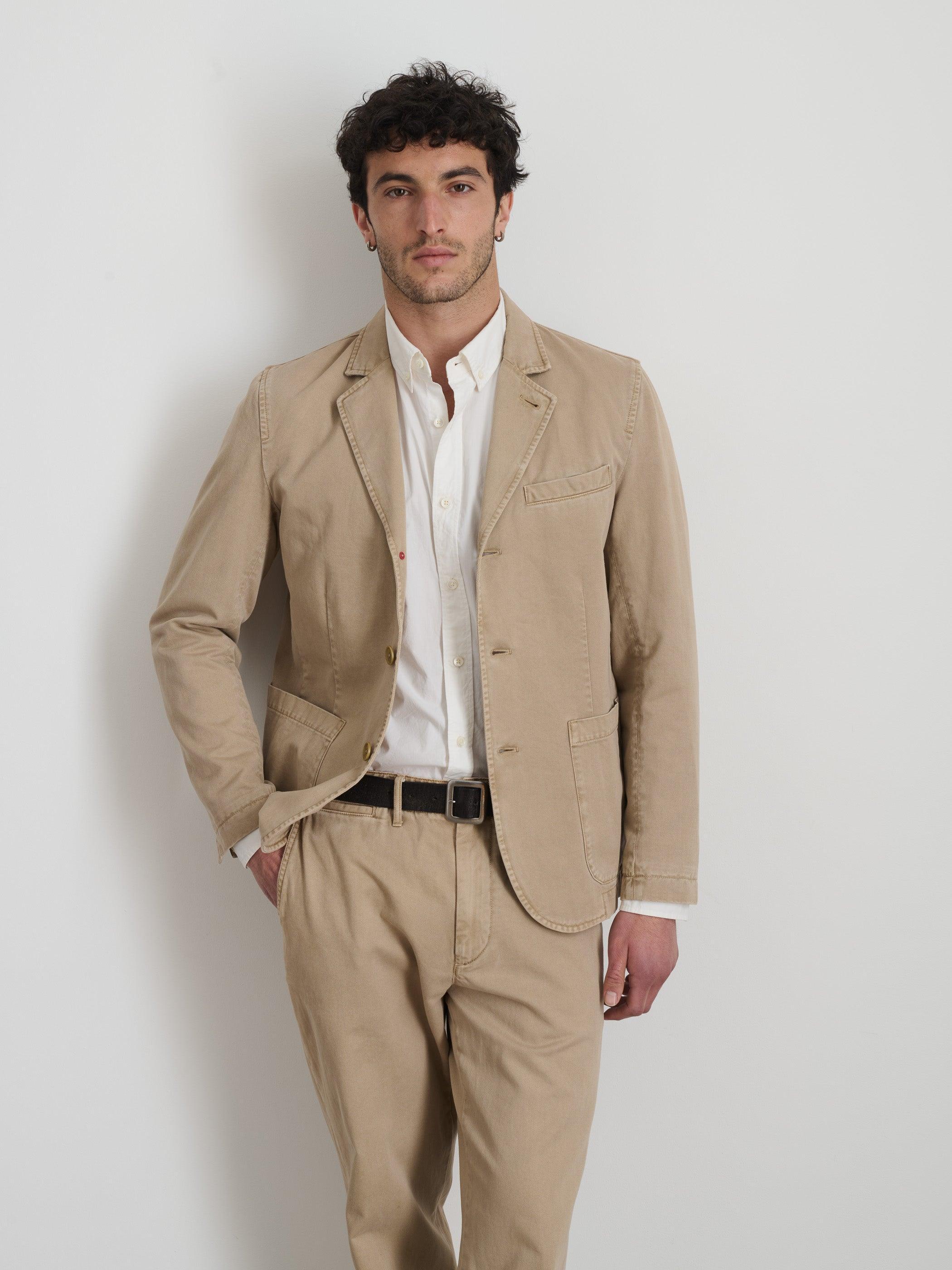 Mill Blazer in Vintage Wash Chino Male Product Image