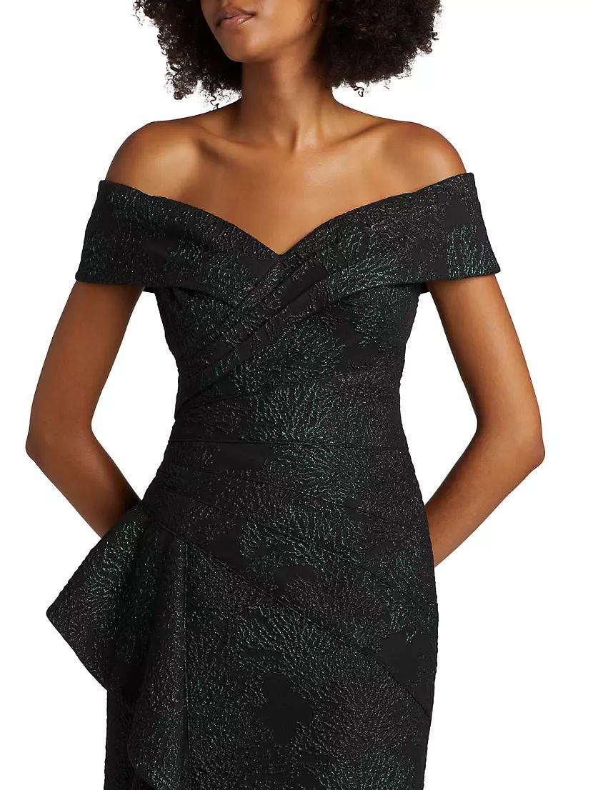 Jacquard Portrait Gown Product Image