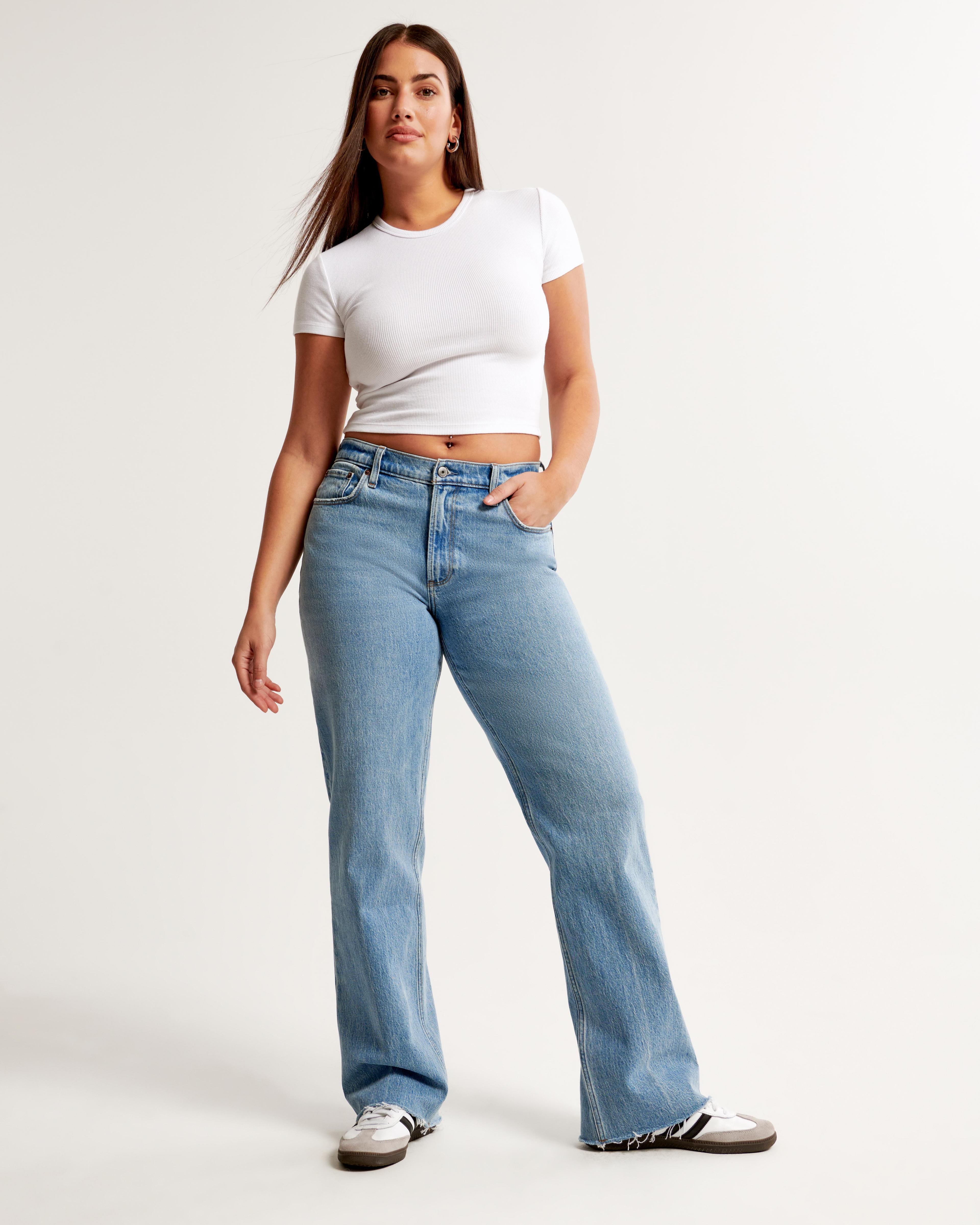 Curve Love Low Rise Baggy Jean Product Image