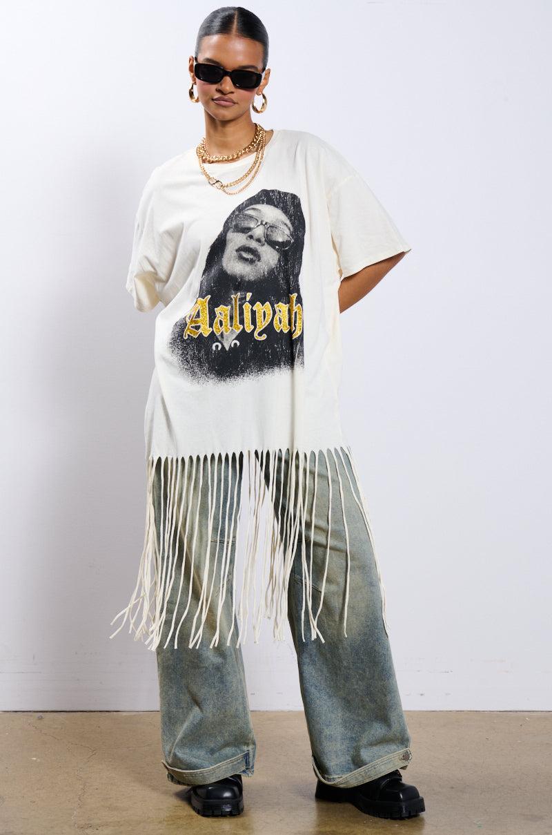 AALIYAH OVERSIZED SHIRT DRESS Product Image