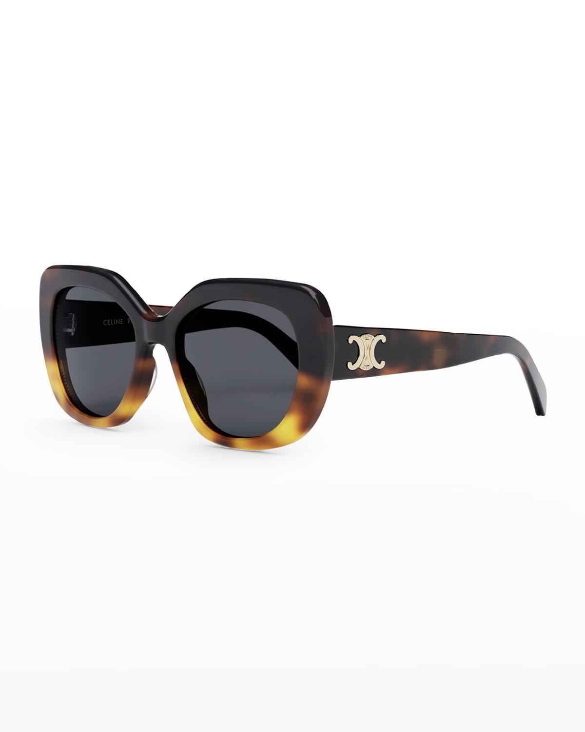 CELINE Triomphe 55mm Rectangular Sunglasses Product Image