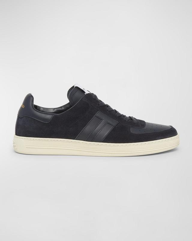 Men's Radcliffe Leather and Suede Sneakers Product Image