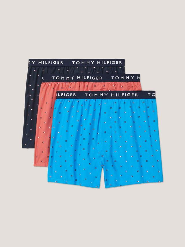 Tommy Hilfiger Men's Cotton Classics Slim Fit Boxer 3-Pack Product Image