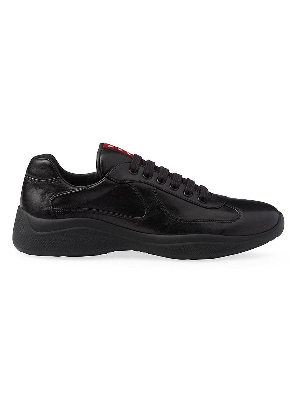 Men's Americas Cup Napa Leather Low-Top Sneakers Product Image