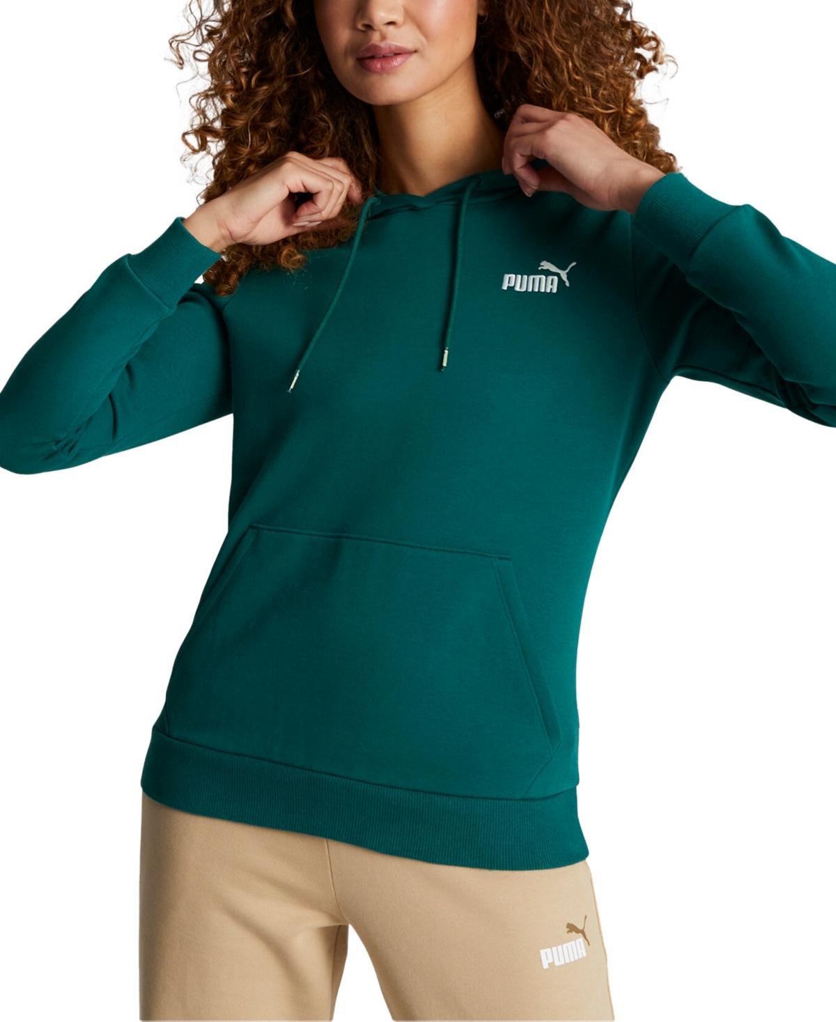 Puma Womens Embroidered Fleece Hoodie Sweatshirt Product Image