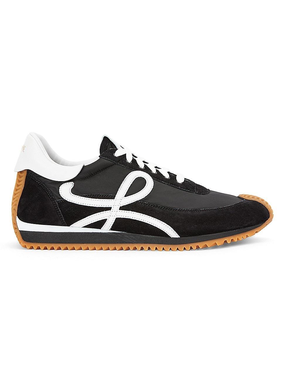 Mens Flow Runner Monogram Logo Sneakers Product Image