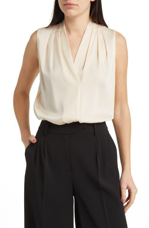 Womens Mila Sleeveless Silk-Blend Blouse Product Image