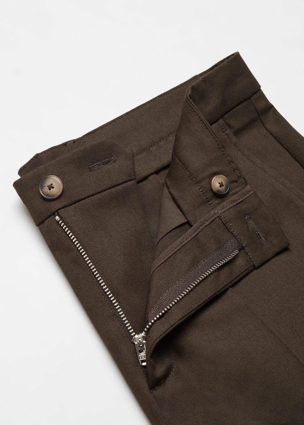 MANGO MAN - Slim fit chino trousers chocolateMen Product Image