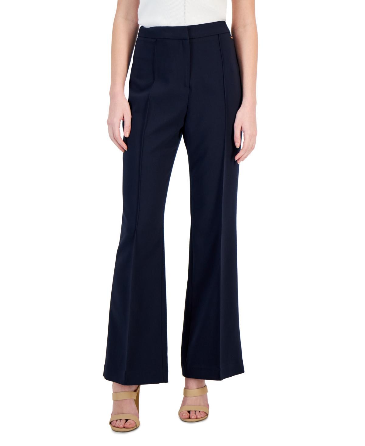 T Tahari Womens High-Rise Wide-Leg Pants Product Image