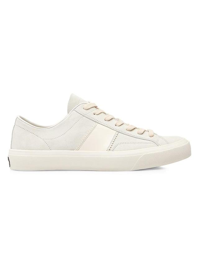 Mens Suede Low-Top Sneakers Product Image