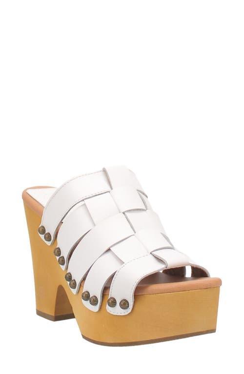 Dingo Dagwood Platform Slide Sandal Product Image