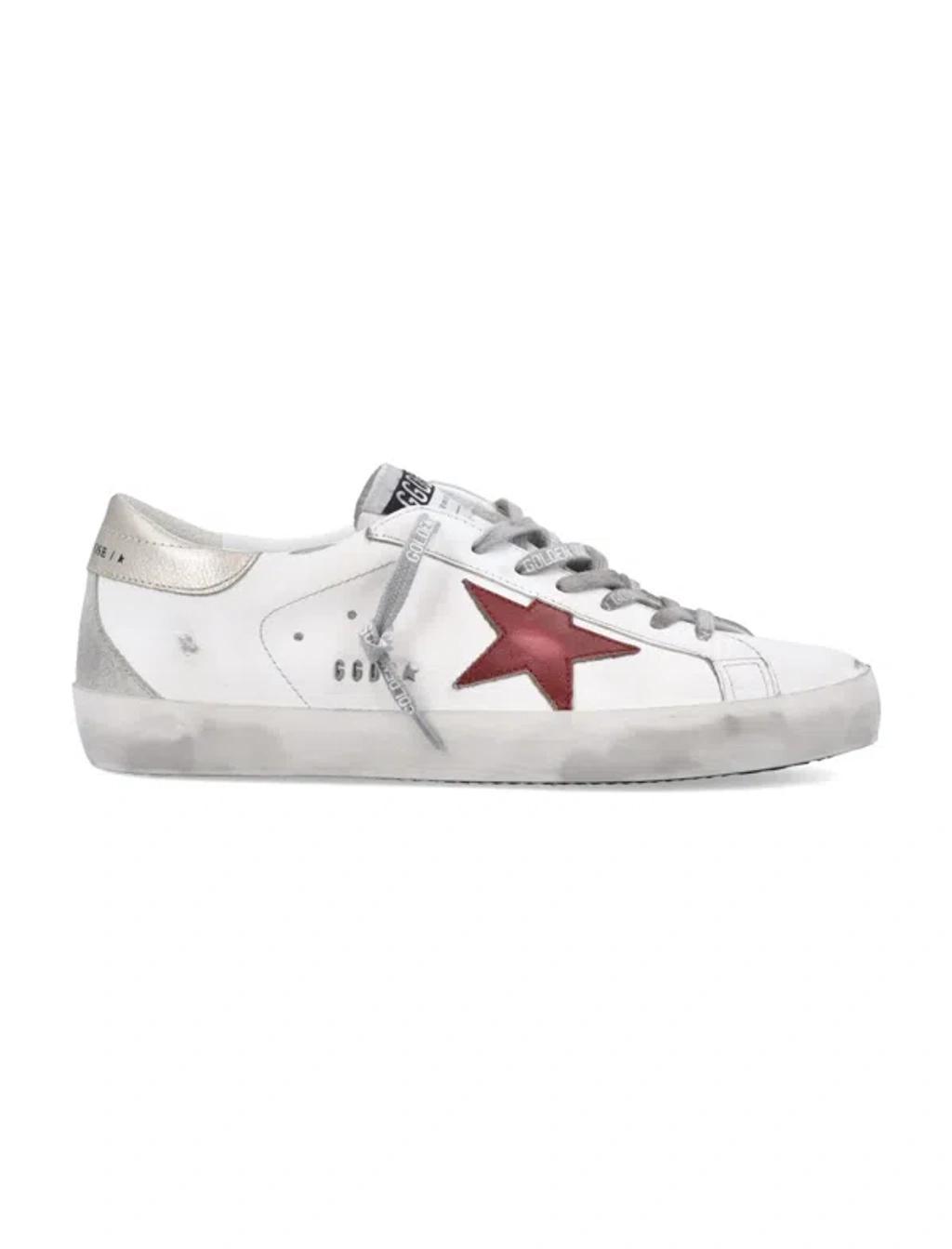 GOLDEN GOOSE Deluxe Brand Super Star Low In White Product Image