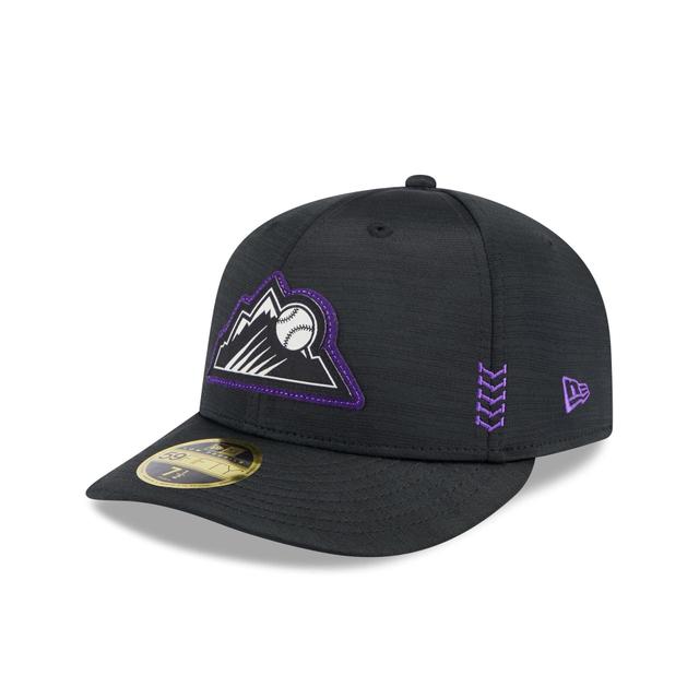 Colorado Rockies 2024 Clubhouse Low Profile 59FIFTY Fitted Hat Male Product Image