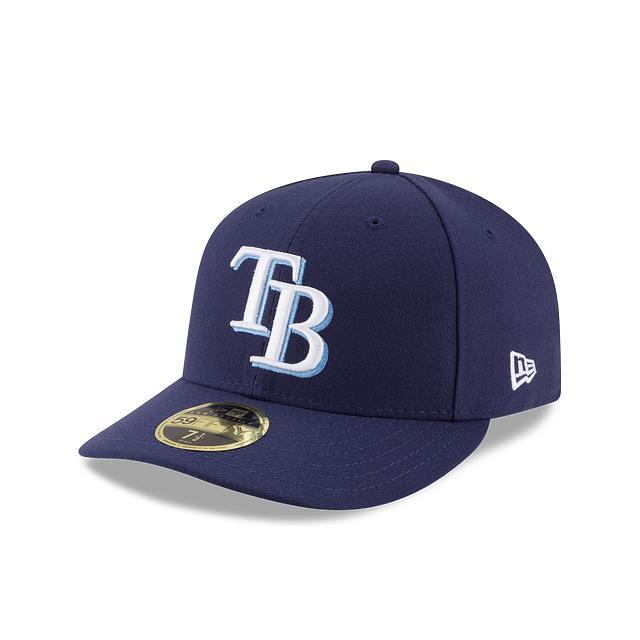 Tampa Bay Rays Authentic Collection Low Profile 59FIFTY Fitted Hat Male Product Image