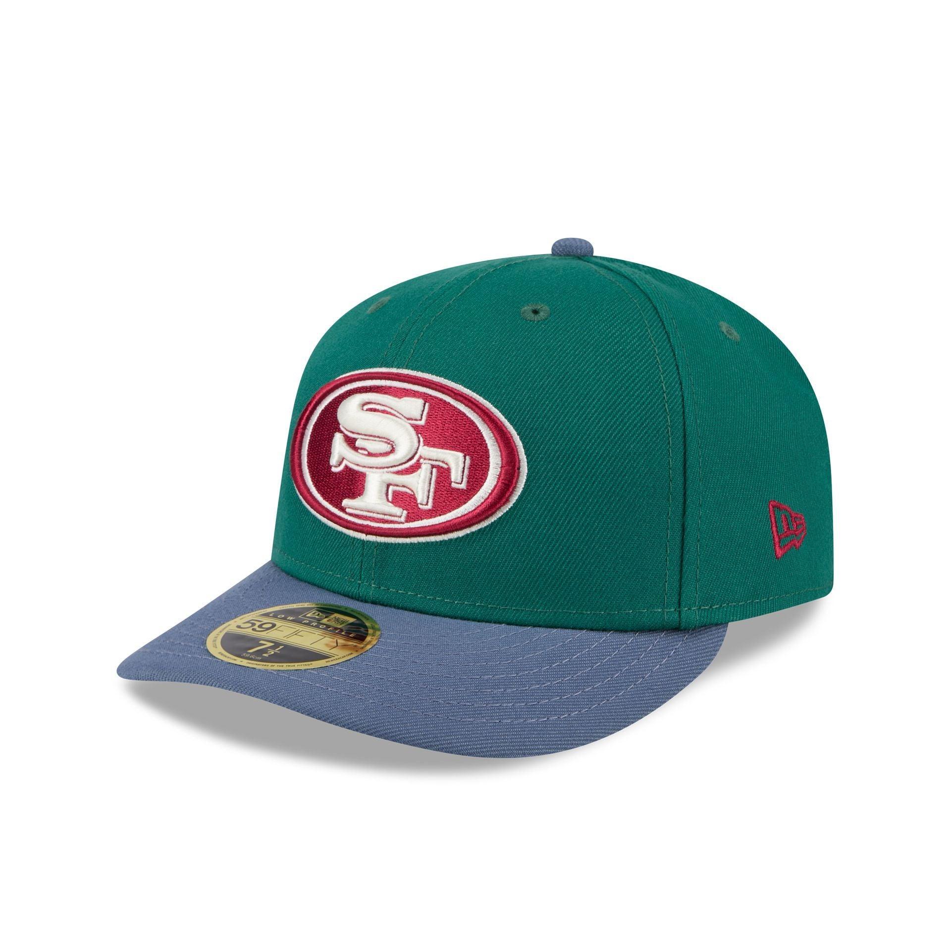 San Francisco 49ers Green Gemstone Low Profile 59FIFTY Fitted Hat Male Product Image