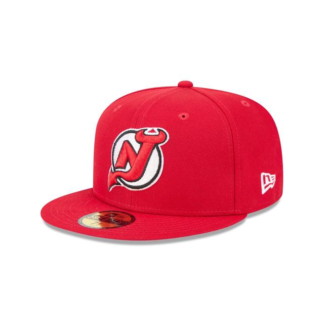 New Jersey Devils 59FIFTY Fitted Hat Male Product Image