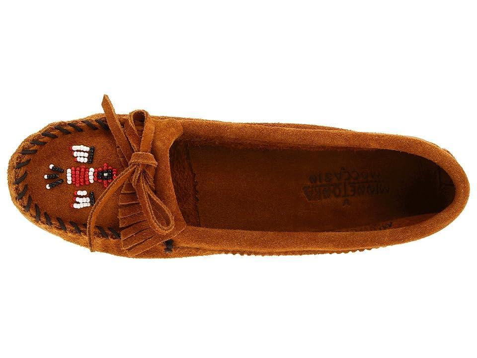 Minnetonka Thunderbird II Suede) Women's Moccasin Shoes Product Image