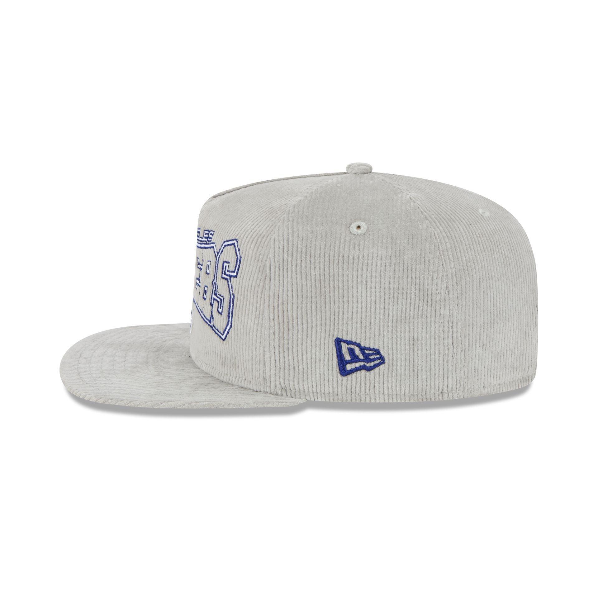 Los Angeles Dodgers Gray Cord Golfer Hat Male Product Image