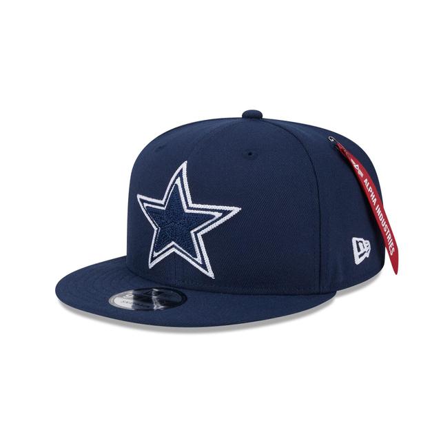 Alpha Industries x Dallas Cowboys Navy 9FIFTY Snapback Hat Male Product Image