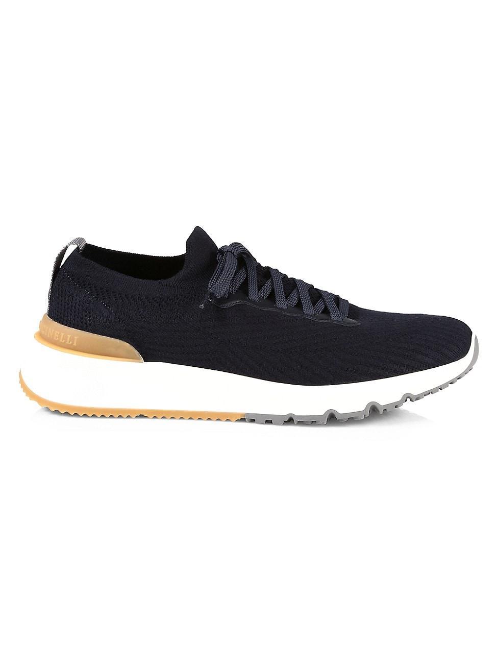 Mens Knit Colorblock Sneakers Product Image