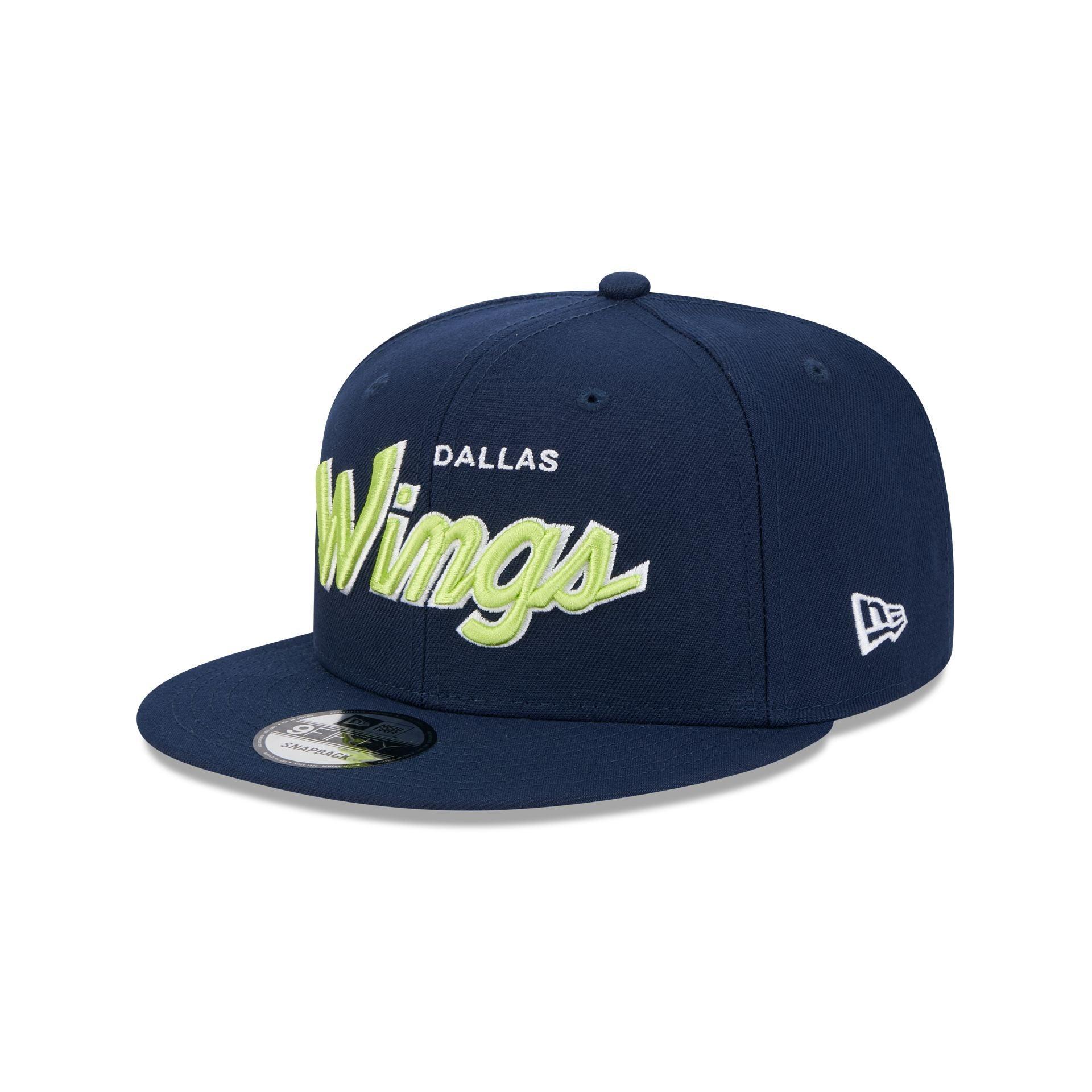 Dallas Wings Script 9FIFTY Snapback Hat Male Product Image