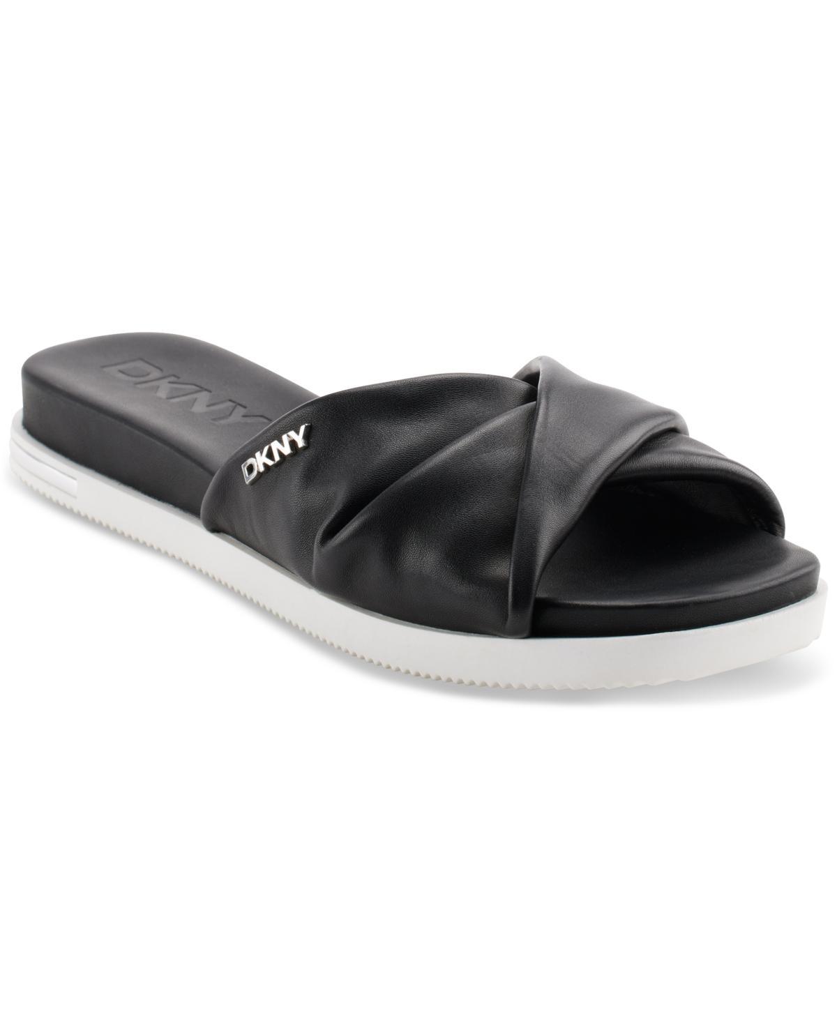 Dkny Womens Jezebel Twisted Slide Sandals Product Image