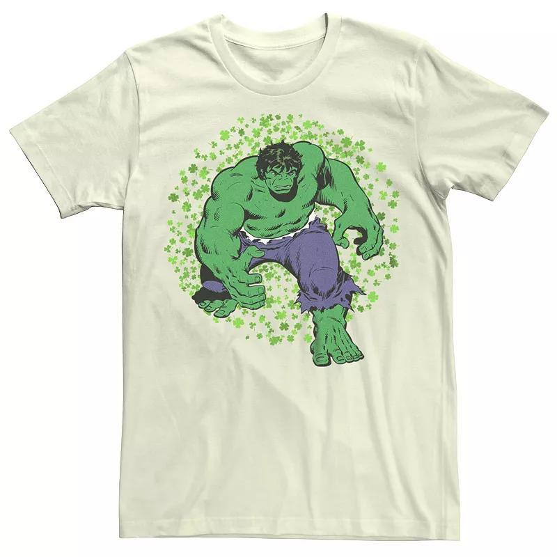 Mens Marvel Hulk St. Patricks Day Shamrock Tee Product Image