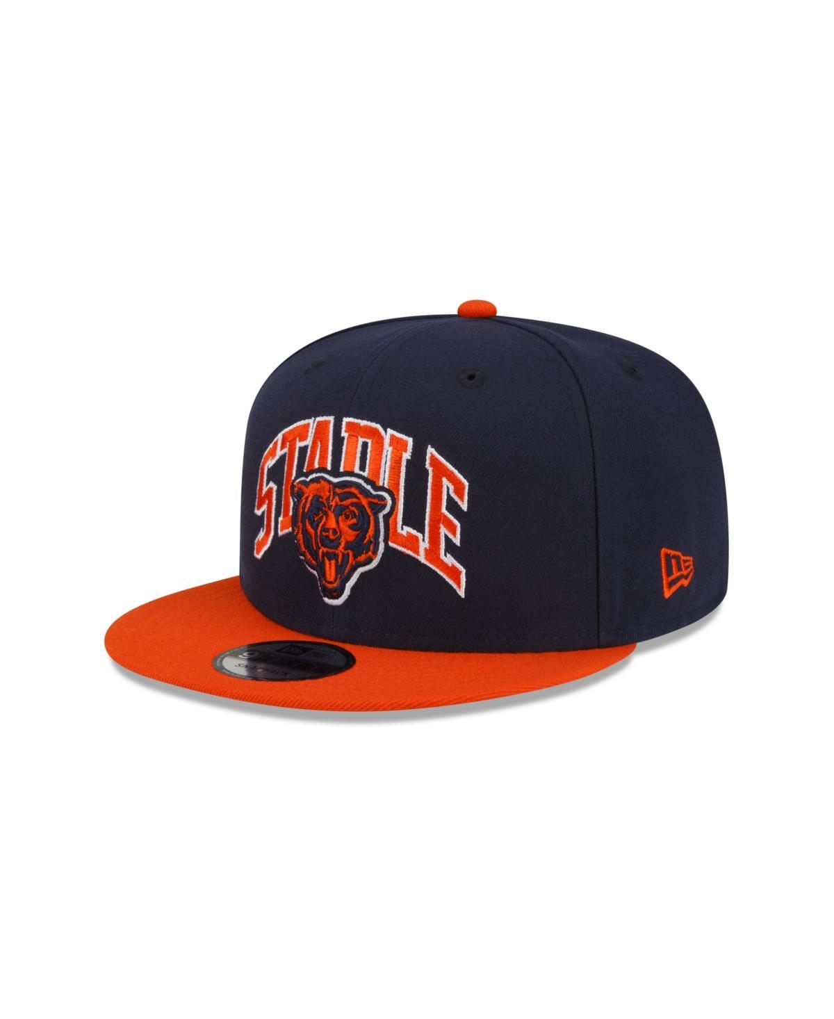 Mens New Era X Staple Navy Chicago Bears Pigeon 9Fifty Snapback Hat - Navy Product Image