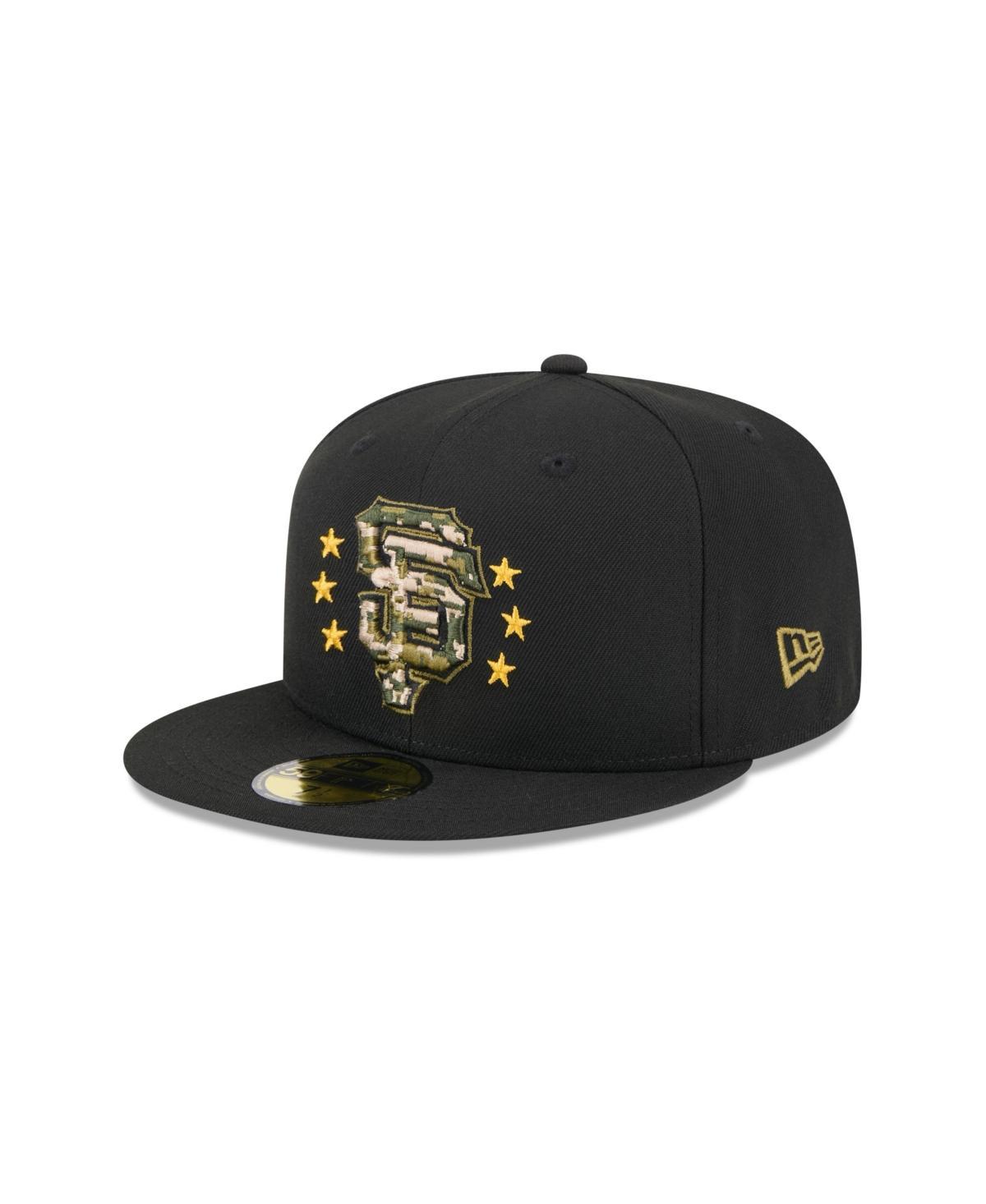 New Era Mens Black Philadelphia Phillies 2024 Armed Forces Day On-Field 59FIFTY Fitted Hat Product Image