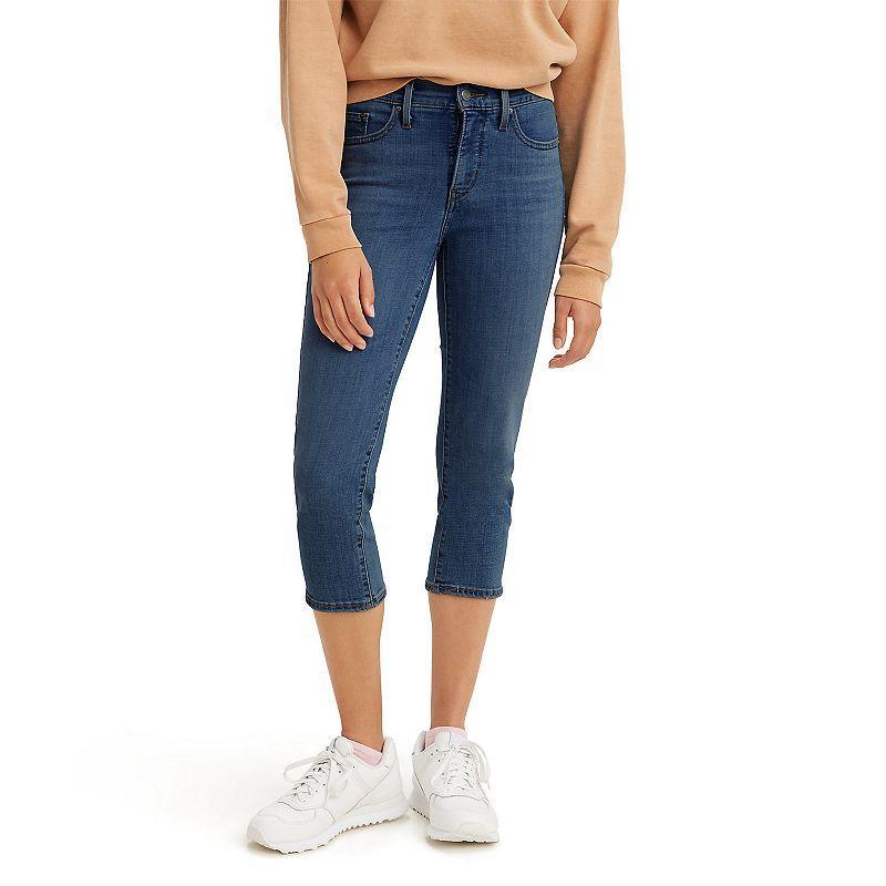 Levis 311 Shaping Skinny Mid Rise Capri Pants Product Image