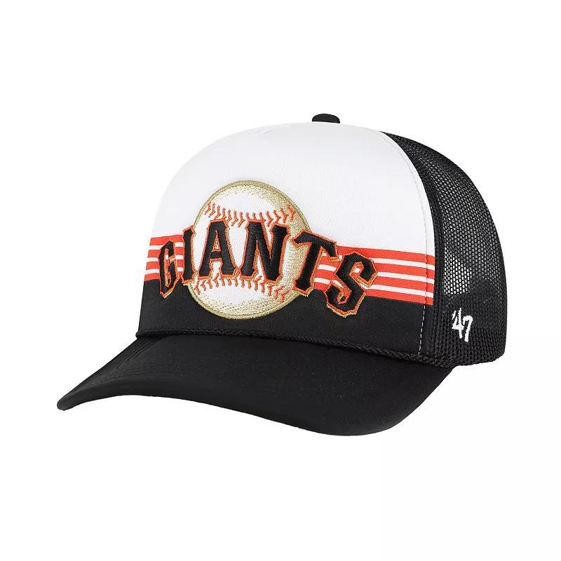 Mens 47 San Francisco Giants Lift Off Foam Front Mesh Trucker Adjustable Hat Product Image