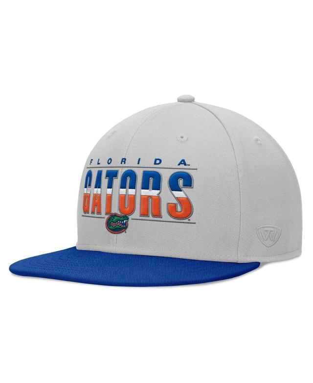 Top of the world Mens Gray Florida Gators Hudson Snapback Hat - P Gry Product Image