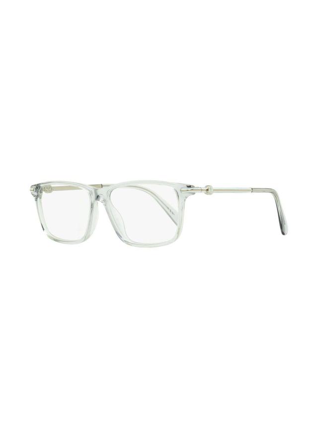 MONCLER Ml5205 Rectangle-frame Glasses In Grau Product Image