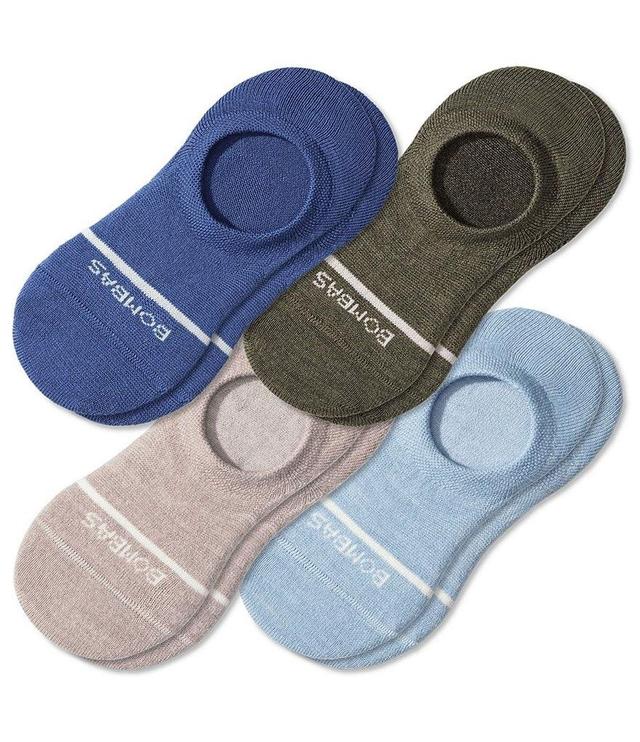 Bombas Wool-Blend No-Show Socks 4-Pack Product Image