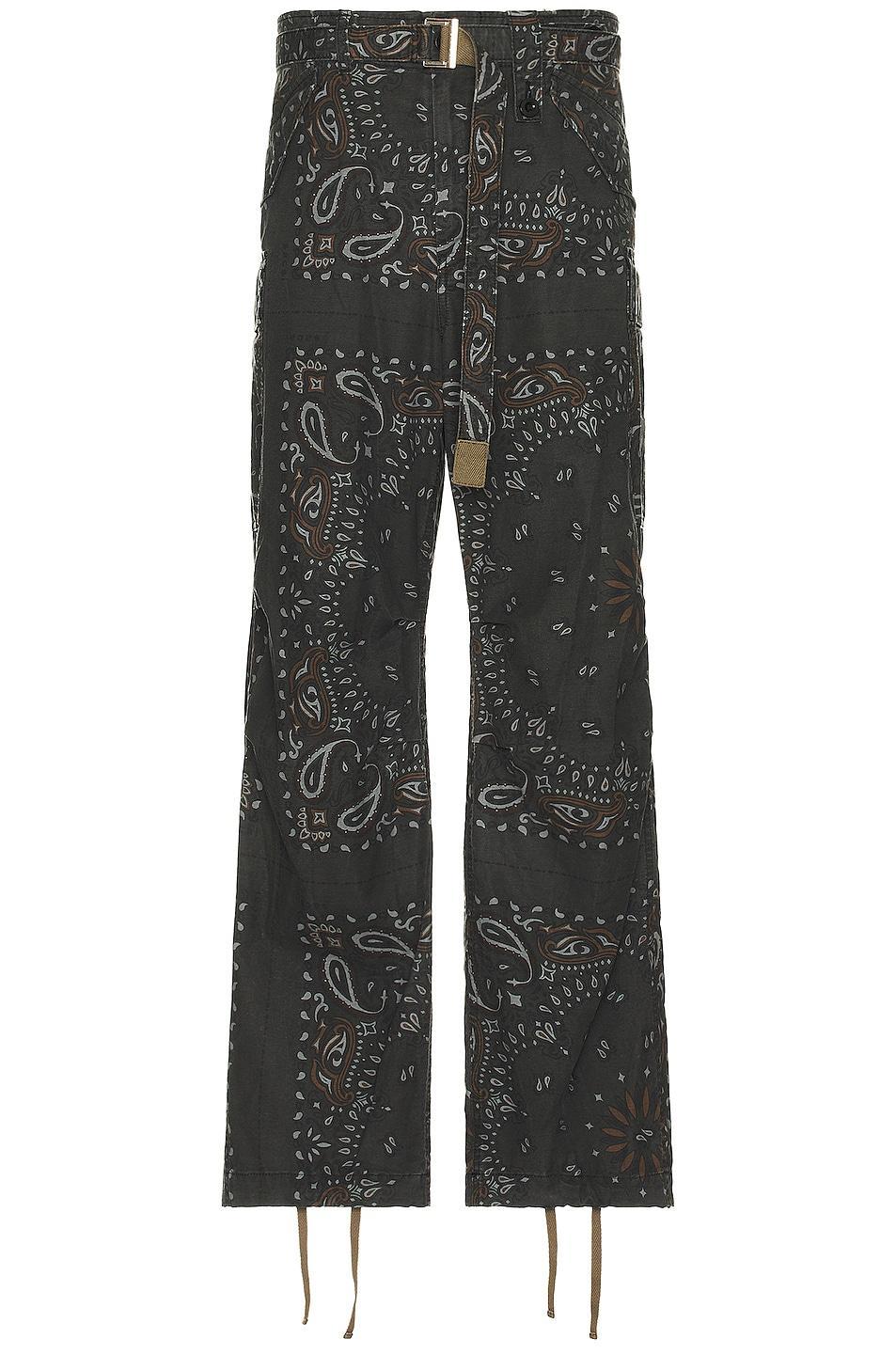 Bandana Print Pants Product Image