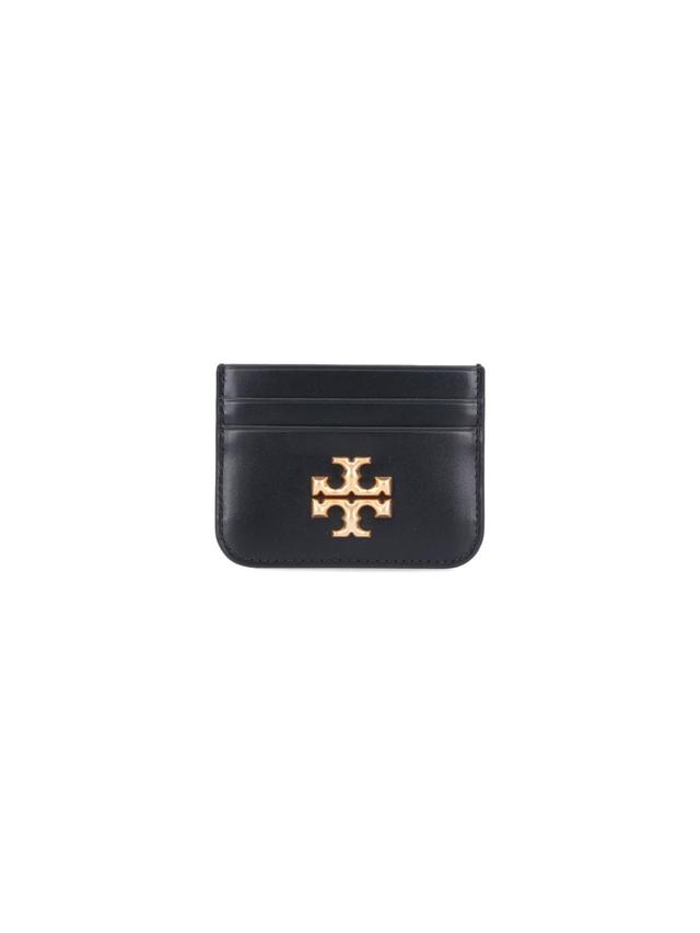 TORY BURCH 'eleanor' Card Holder In Black   Product Image