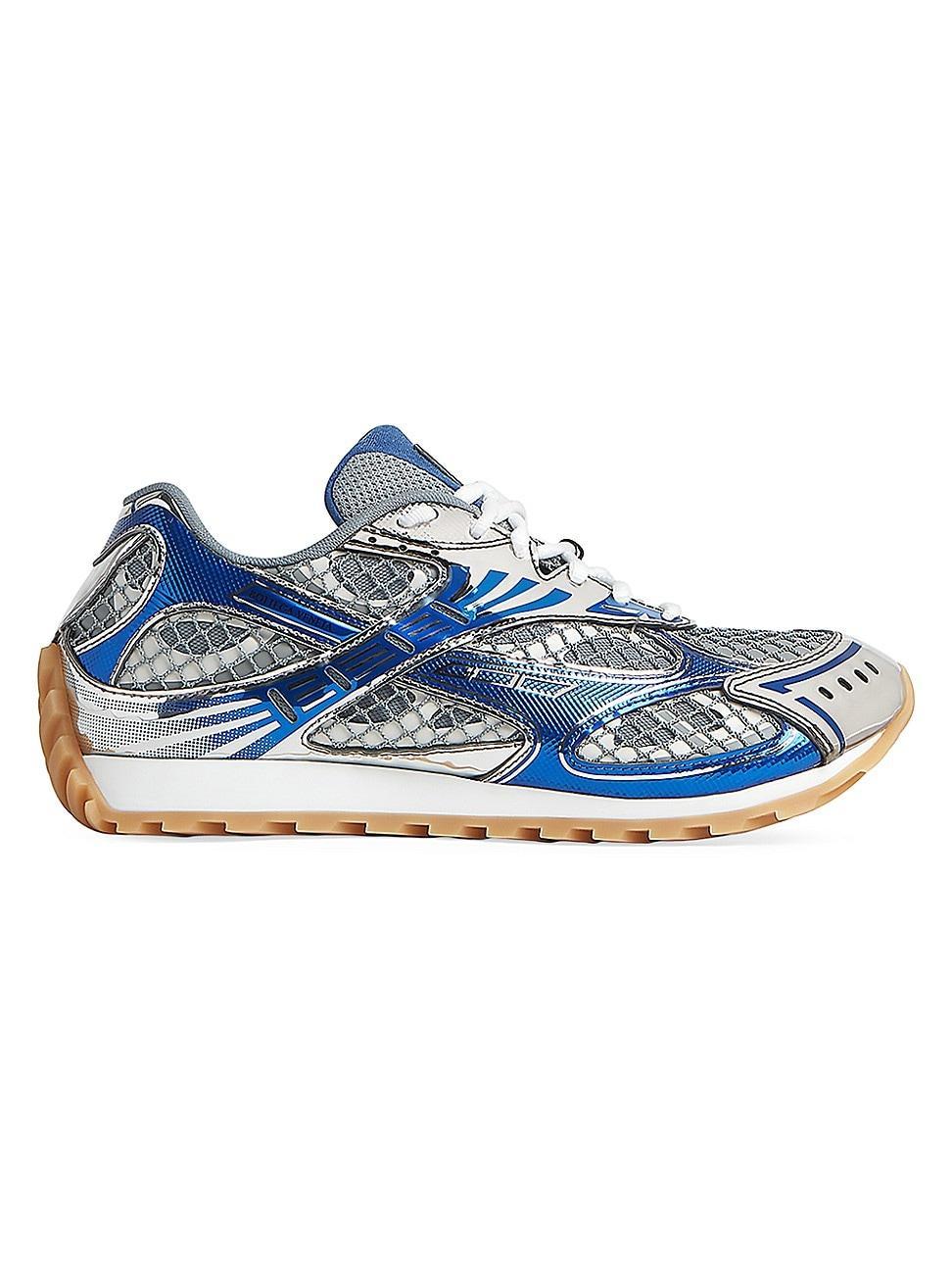 Orbit Metallic Net Runner Sneakers Product Image