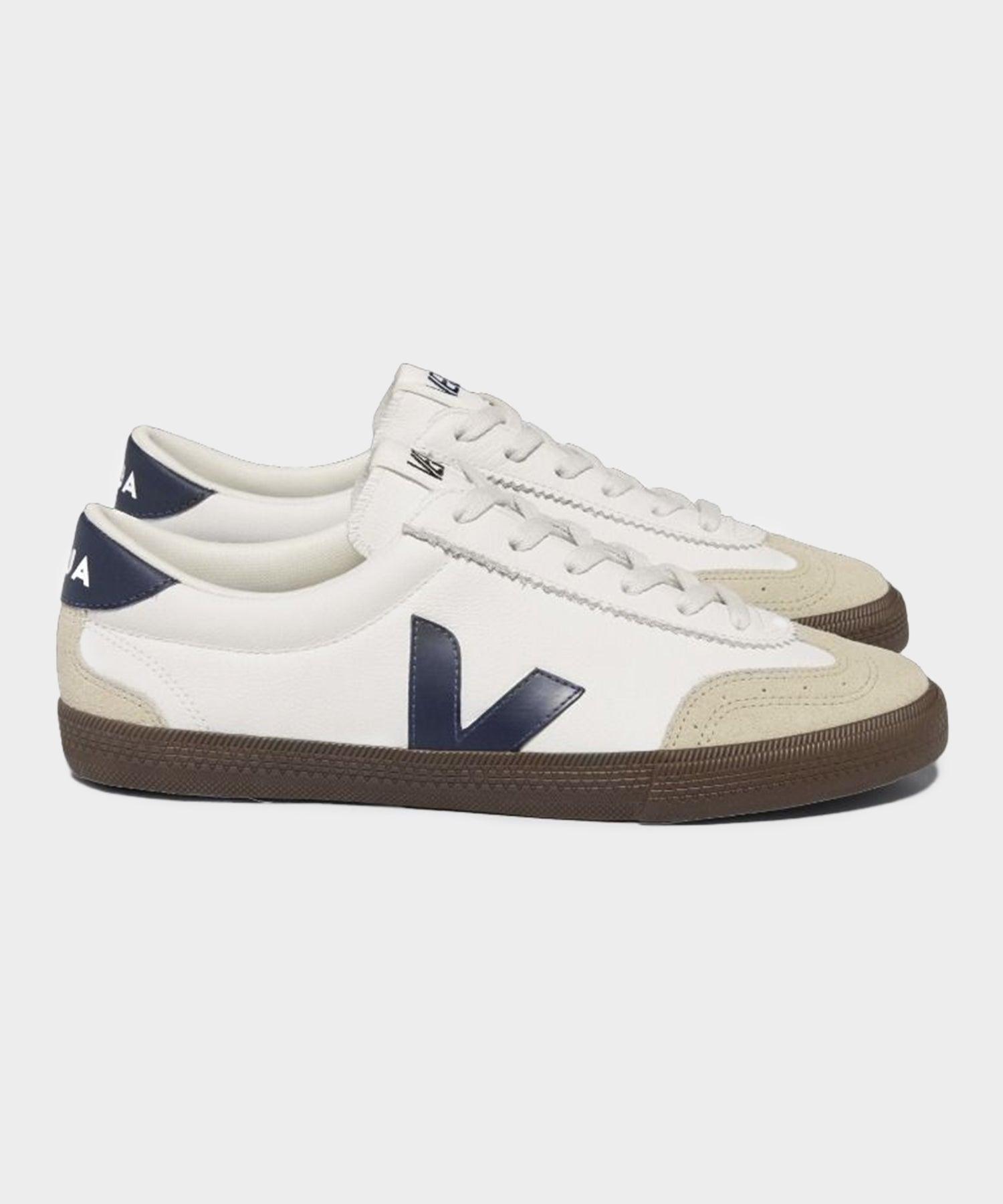 Veja Volley Canvas Sneaker in Nautico / Bark Product Image