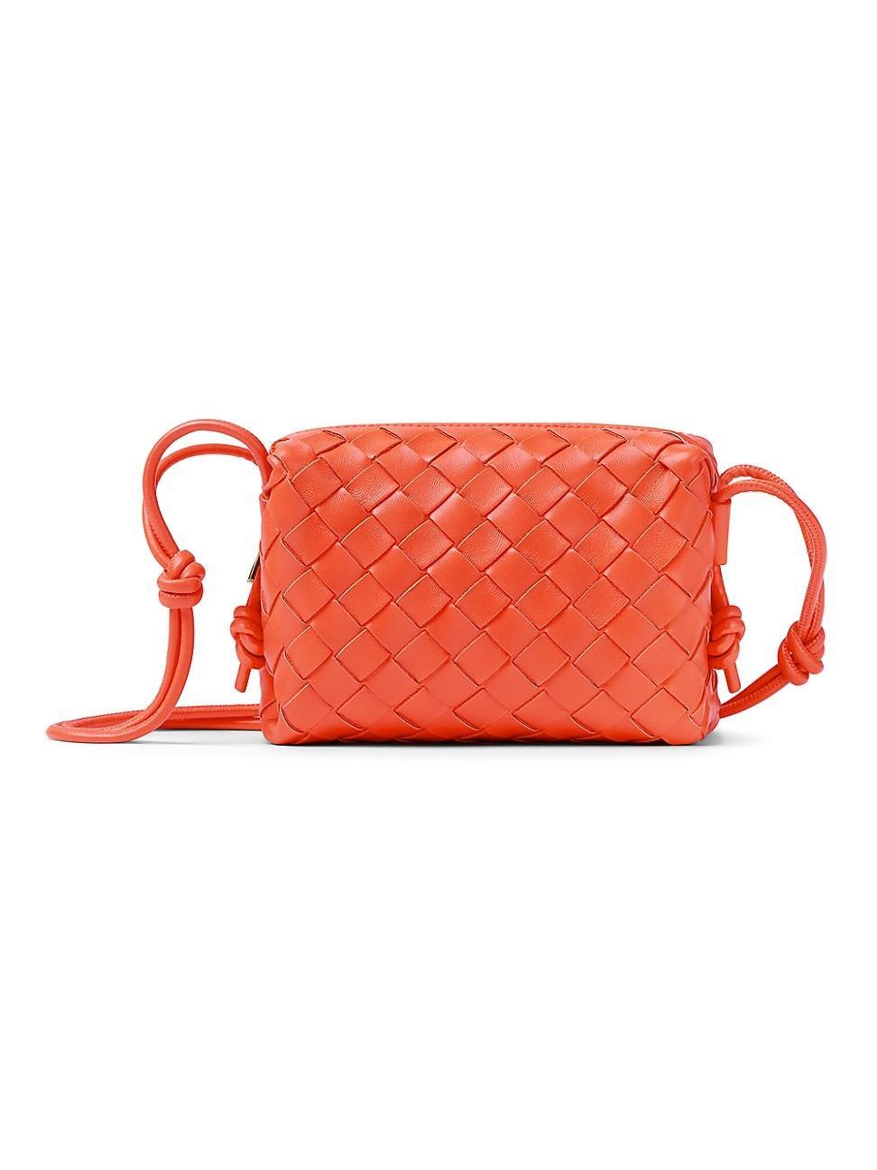 Bottega Veneta Small Intrecciato Leather Crossbody Bag Product Image