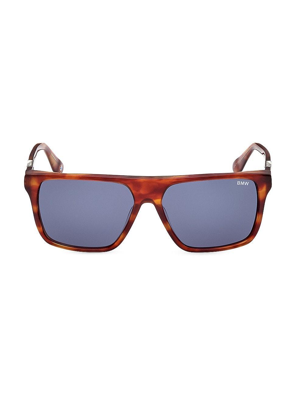 Mens BMW 57MM Square Sunglasses Product Image