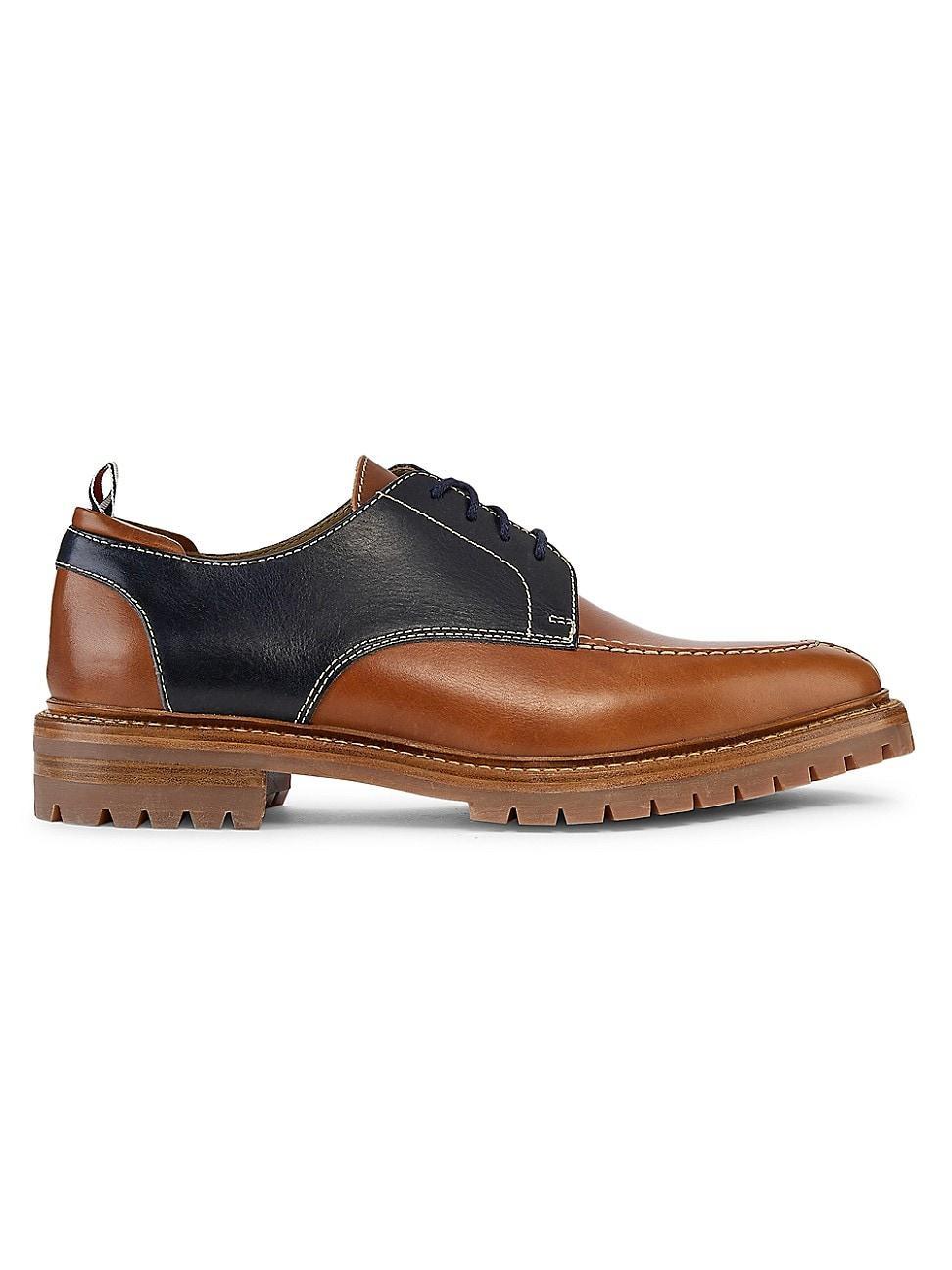 Mens Apron Stitch Leather Derbys Product Image