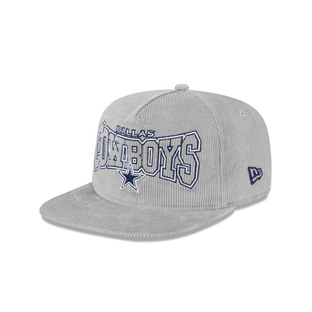 Dallas Cowboys Gray Cord Golfer Hat Male Product Image