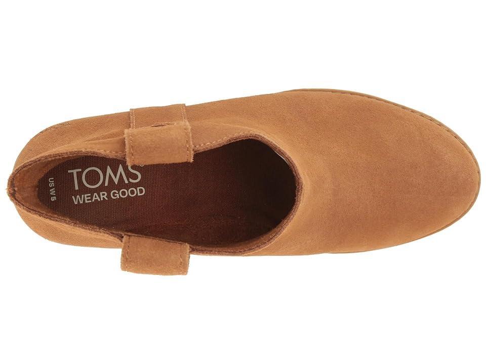 Toms Womens Constance Pull On Western Booties Product Image