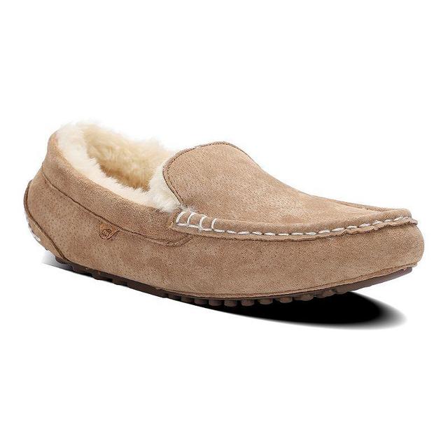 LAMO Callie Womens Moccasin Slippers Brown Product Image